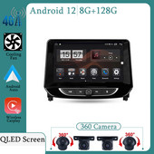 Chevrolet Tracker 4 2019-2022 autórádióhoz, multimédiás videolejátszóhoz, navigációs GPS-hez Android 12 No 2din 2 din dvd