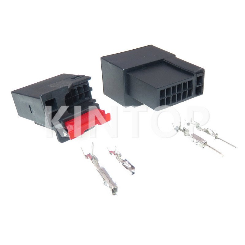 1 set 14 pini Conectori compozit pentru mașină Priză de cablu automat cu fire 500972726 5Q0972726