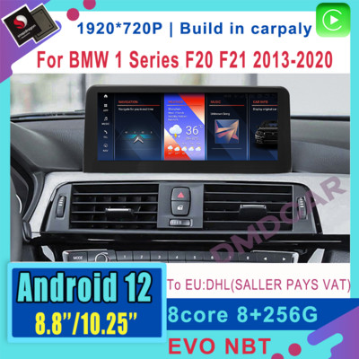 8.8"/10.25" Android 12 Snapdragon 8+128G Автомобилен мултимедиен плейър GPS навигация за BMW 1 Series F20 F21 2013-2017 Стерео Carplay