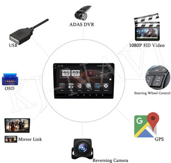 За Suzuki Jimny 3 2005 - 2019 Автомобилно радио Мултимедиен видео плейър Навигация стерео GPS Android 12 No 2din 2 din DVD