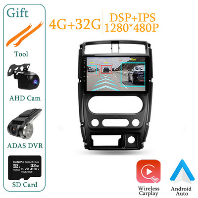 Suzuki Jimny 3-hoz 2005 - 2019 Autórádió Multimédia Video lejátszó Navigációs sztereó GPS Android 12 No 2din 2 din dvd