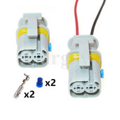 1 set 2P 18385000002 cablaj mașină priză impermeabilă priză pentru pornirea motorului cu injecție electronică auto