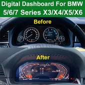 12,5-tolline auto LCD digitaalne armatuurlaua paneel näidikuplokk spidomeeter BMW 5/6/7 seeria F10 F11 F01 F06 F07 X3 X4 X5 X6 jaoks