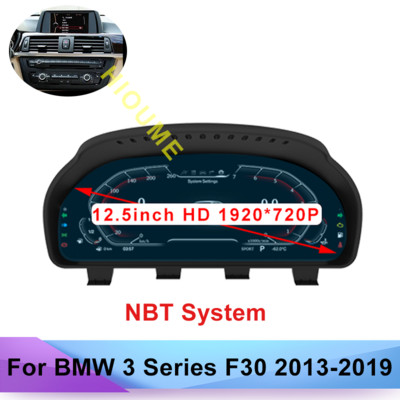 12,5-tolline auto LCD digitaalne armatuurlaua paneel näidikuplokk spidomeeter BMW 5/6/7 seeria F10 F11 F01 F06 F07 X3 X4 X5 X6 jaoks