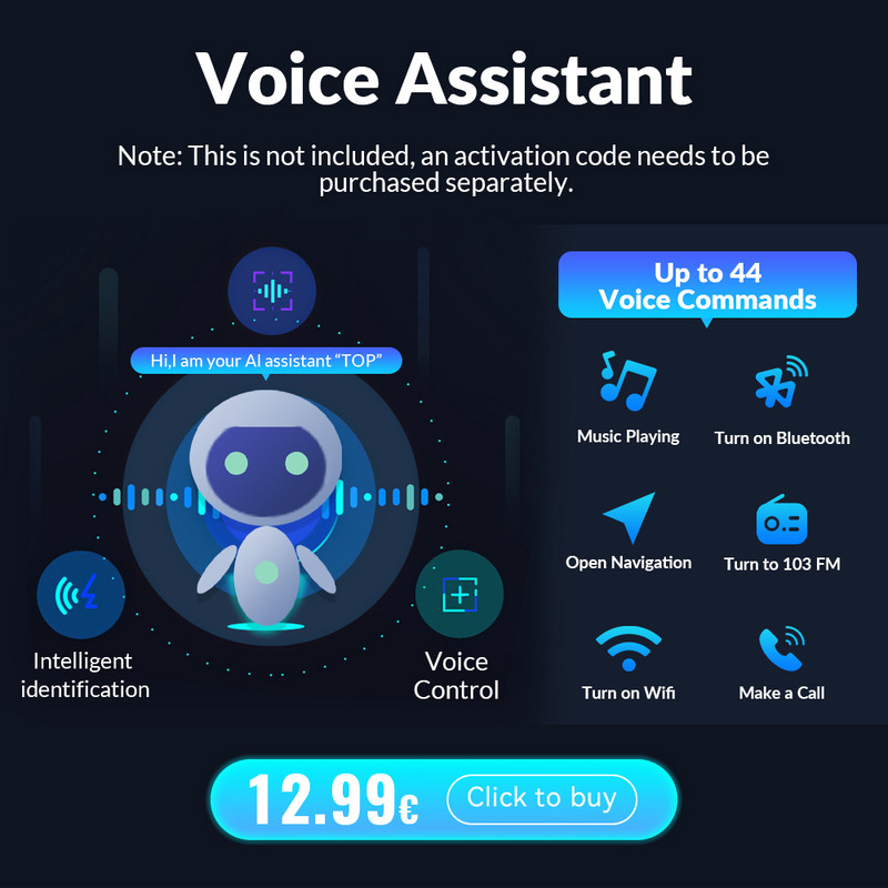 Wireless Carplay 64G 2Din Android 11 Radio auto DVD Player pentru TOYOTA AURIS Altis COROLLA 2012 2013 Navigație GPS Multimedia DSP