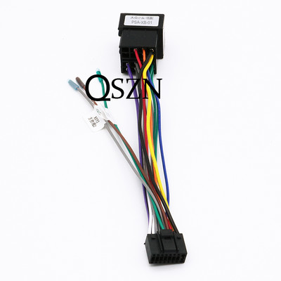 16pinový káblový zväzok pre VOLKSWAGEN Pouplar Beetle Bora Sagitar Lavida Polo Jetta Passat B5 B6 kábel adaptéra do autorádia