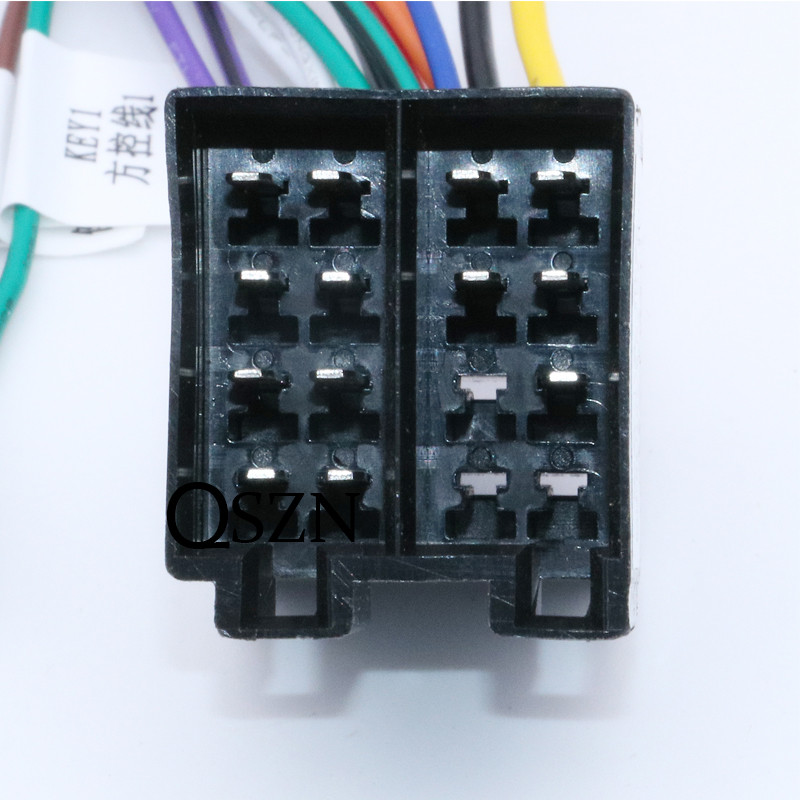 16pinový káblový zväzok pre VOLKSWAGEN Pouplar Beetle Bora Sagitar Lavida Polo Jetta Passat B5 B6 kábel adaptéra do autorádia