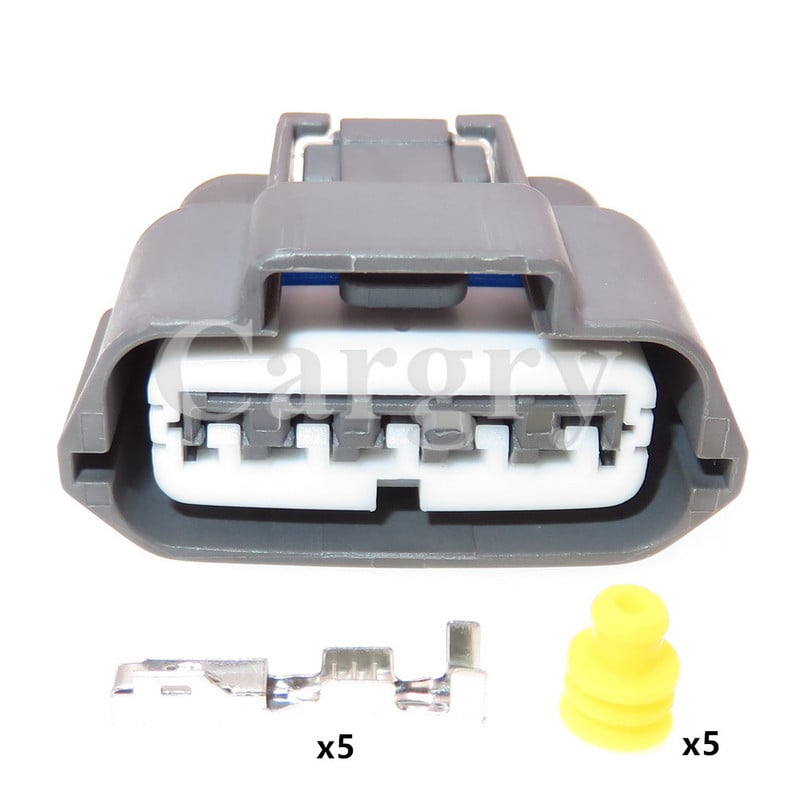 1 set 5P conector electric pentru mașină 6189-0848 priză MAF Seria 2 senzor de debit de aer auto mușcă de sârmă impermeabilă pentru Nissan