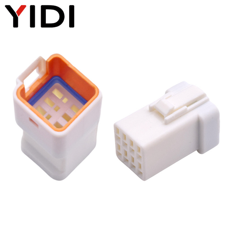 10 seturi Micro Masculin Femeie JWPF JST 2/3/4/6/8 Pin Conector Auto Snap Carcasă Impermeabilă Priză Priză Cu Terminale