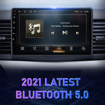 2 Din Android 11 за Mitsubishi Lancer 10 CY 2 2007-2017 Автомобилно радио Мултимедиен видео плейър GPS Carplay Авто стерео Главно устройство RDS