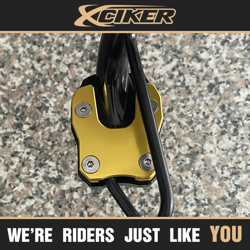 Suport pentru suport, suport CNC din aluminiu anodizat pentru suport lateral pentru Honda PCX 160/150/125