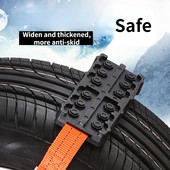 Plăci de tracțiune pentru recuperarea mașinii Noroi Nisip Zăpadă Scară pentru anvelope Vehicul de teren șine de urgență Lanț Covoraș de tracțiune antiderapant