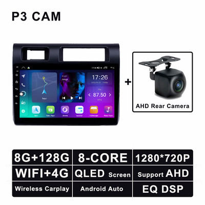 Android 11 autórádió 2 dinos sztereó autós multimédia lejátszó Toyota Pickup Land Cruiser LC70 LC79 sorozathoz 2007-2020 GPS Navi