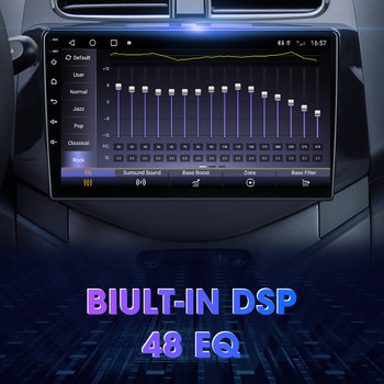 2 Din Android 11 Car Stereo Radio Multimedia Video Player για Chevrolet Spark Beat Matiz Creative 2009 - 2016 Navigation Carplay
