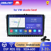 Radio auto Android pentru VW GOLF 5 POLO Sedan PASSAT B6 CC Radio TOURAN SCIROCCO CADDY Jetta Skoda Seat Player audio multimedia