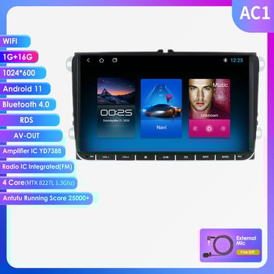 Radio auto Android pentru VW GOLF 5 POLO Sedan PASSAT B6 CC Radio TOURAN SCIROCCO CADDY Jetta Skoda Seat Player audio multimedia