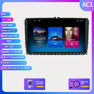 Radio auto Android pentru VW GOLF 5 POLO Sedan PASSAT B6 CC Radio TOURAN SCIROCCO CADDY Jetta Skoda Seat Player audio multimedia