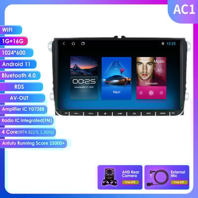 Radio auto Android pentru VW GOLF 5 POLO Sedan PASSAT B6 CC Radio TOURAN SCIROCCO CADDY Jetta Skoda Seat Player audio multimedia