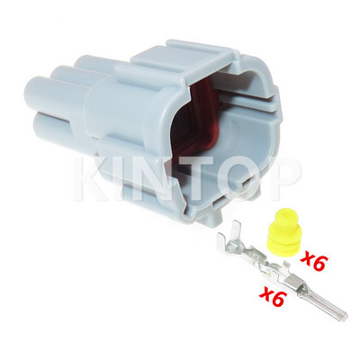 1 set 6 pini priză fir lampă auto pentru Nissan PB291-06127 6185-1175 conector cablu electric far auto cu fire