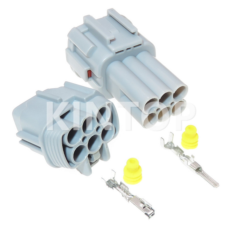 1 set 6 pini priză fir lampă auto pentru Nissan PB291-06127 6185-1175 conector cablu electric far auto cu fire