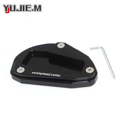 Motocicletă Aluminiu Pentru DUCATI Hypermotard 796 950 821 939 Extensie Kickstand Mărire Extensii Pad Suport lateral Picior Supersport