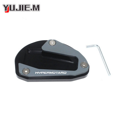 Motocicletă Aluminiu Pentru DUCATI Hypermotard 796 950 821 939 Extensie Kickstand Mărire Extensii Pad Suport lateral Picior Supersport