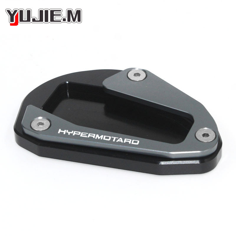 Motocicletă Aluminiu Pentru DUCATI Hypermotard 796 950 821 939 Extensie Kickstand Mărire Extensii Pad Suport lateral Picior Supersport
