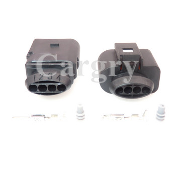 1 комплект 4P 8K0973704 1J0973804 1J0973704 Щепсел за автомобилни кислородни сензори за VW Audi Auto Intake Pressure Sensor Гнездо за окабеляване