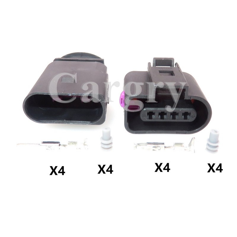 1 komplekt 4P 8K0973704 1J0973804 1J0973704 Auto hapnikuandurite pistik VW Audi auto sisselaskerõhuanduri juhtmestiku pistikupesa jaoks