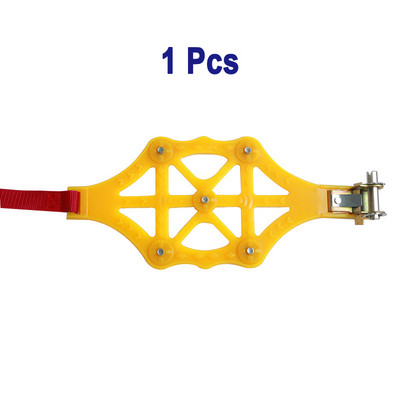 Tefanball Anvelope de iarnă pentru mașini Roți îngroșate, reglabile, lanțuri antiderapante pentru auto Suv, drum de zăpadă, accesorii pentru lanțuri antiderapante TPU