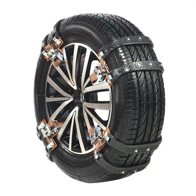 Roți pentru mașină offroad Anvelopă Anvelopă Lanțuri de gheață Curea Tendon Îngroșat iarna Siguranța carosabilului Lant de urgență antiderapant pentru camion SUV