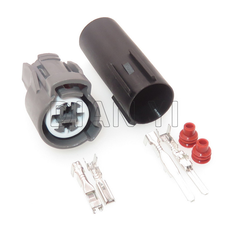 1 komplekti kahesuunaline auto suletud pistik 6189-0156 automaatse solenoidklapi kaabli pesa Honda auto modifikatsiooni pistiku osade jaoks