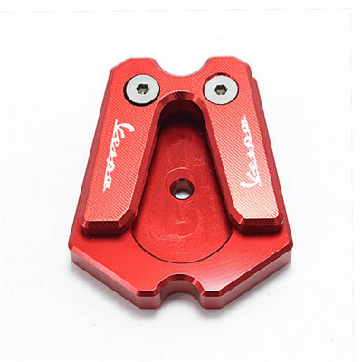Pentru VESPA Sprint Primavera 150 LX150 CNC Billet Suport din aluminiu Placă de picior Placă de extensie Suport lateral Pad Extensie mărită