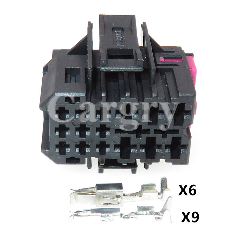 1 set 15P 1J0962615 Cablaj pentru autoturisme Conector compozit nesigilat Priză electrică pentru mașină cu terminal