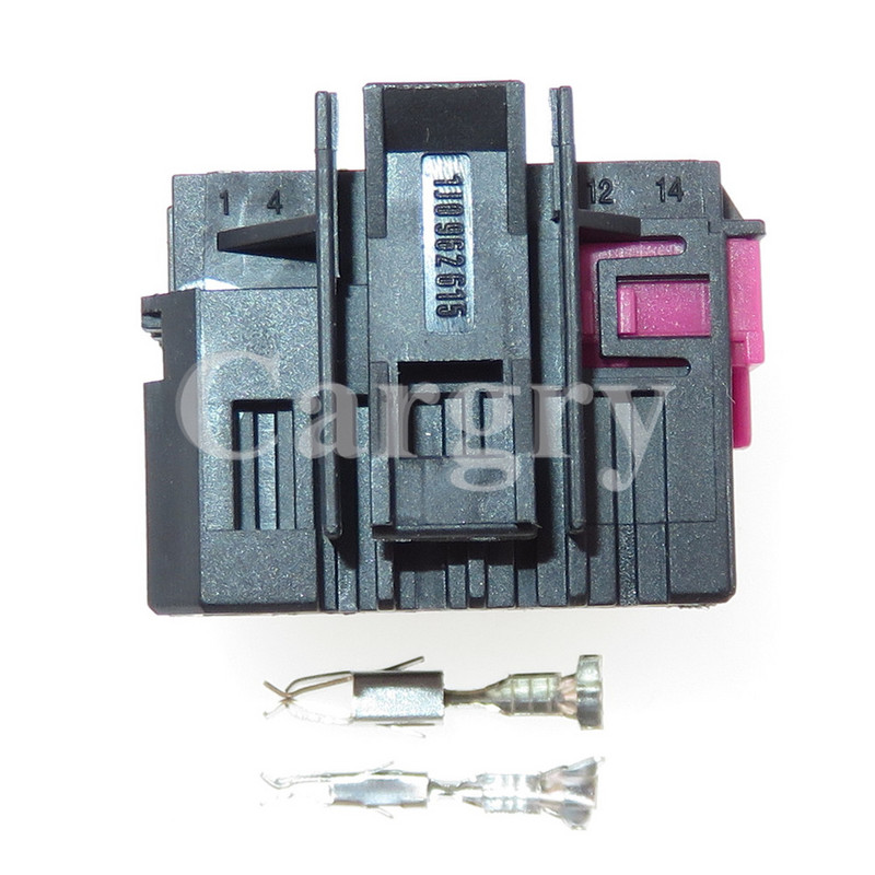 1 set 15P 1J0962615 Cablaj pentru autoturisme Conector compozit nesigilat Priză electrică pentru mașină cu terminal