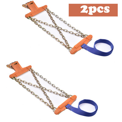 2db autó hólánc acél téli autó csúszásgátló lánc jég sár gumiabroncsok lánc állítható autó kerék gumi öv teherautóhoz