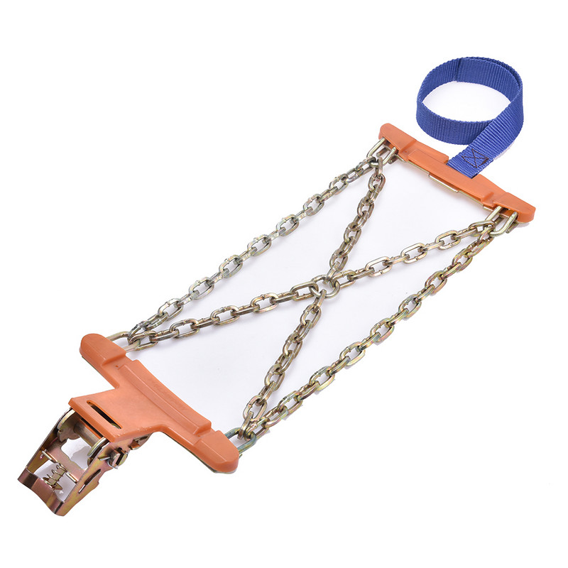 2db autó hólánc acél téli autó csúszásgátló lánc jég sár gumiabroncsok lánc állítható autó kerék gumi öv teherautóhoz