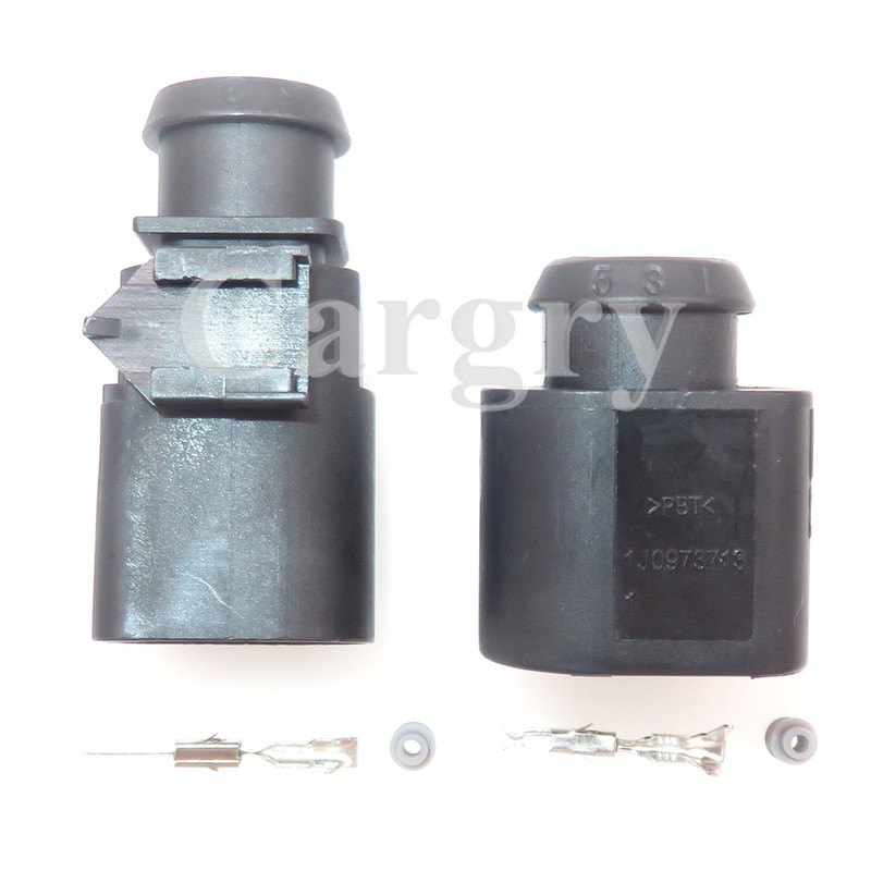 1 set 6P 3B0973813 1J0973713 conector electric impermeabil pentru mașină pentru priza de fir senzor de poziție a clapetei de accelerație auto VW