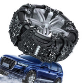 Lanțuri de zăpadă pentru mașini Lanț anti-alunecare cu șenile pentru anvelope pentru automobile Ușor de instalat Lanț pentru anvelope antiderapante universal cu îngroșare