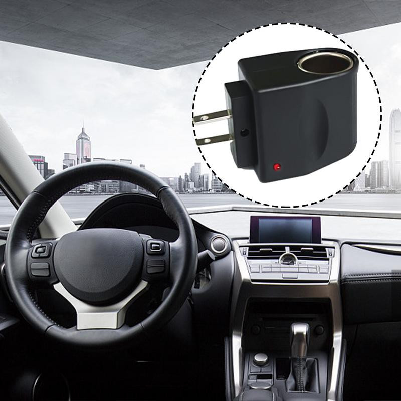 220v AC la 12v DC Adaptor pentru brichetă auto Adaptor priză de perete Adaptor Convertor Adaptor practic Convertor Priză UE SUA