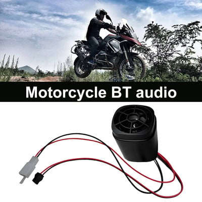 Sistem audio stereo pentru motociclete Difuzor pentru motociclete Stereo compatibil Bluetooth pentru scuter electric 9-100V Stereo pentru motociclete