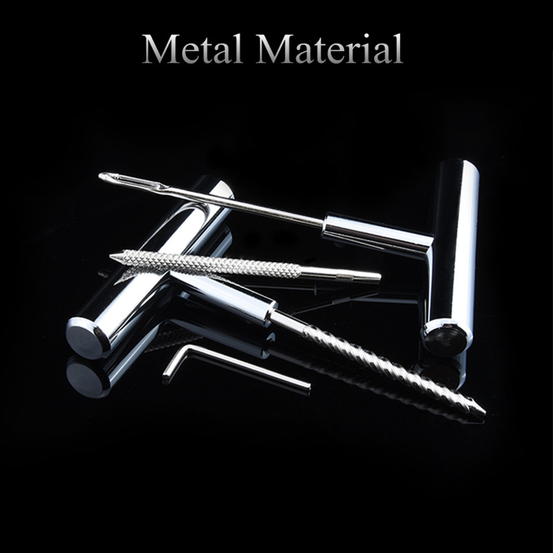 Kit de instrumente pentru repararea anvelopelor de mașină, 11 bucăți, kit de reparare a anvelopelor de urgență, cel mai bun pentru mașină, bicicletă, motocicletă