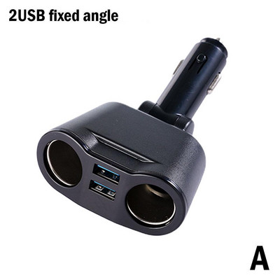 Auto sigaretisüütaja universaalne DC 12V-24V 3,1A 120W kahe USB-auto auto sigaretisüütaja adapteri laadija pistikupesa jaotur
