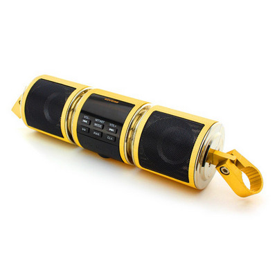 Motociklo garso muzikos grotuvas 12 V DC FM radijas MP3 grotuvas stiprintuvas su Bluetooth suderinamas prie vairo tvirtinimo motociklo priedai