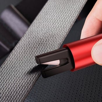 2 в 1 Mini Car Safety Hammer Животоспасяващ бягство Emergency Hammer Seat Belt Cutter Window Glass Breaking Car Rescue Hammers