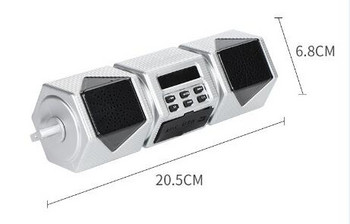 Bluetooth стерео мотоциклетна високоговорител аудио система USB AUX FM радио