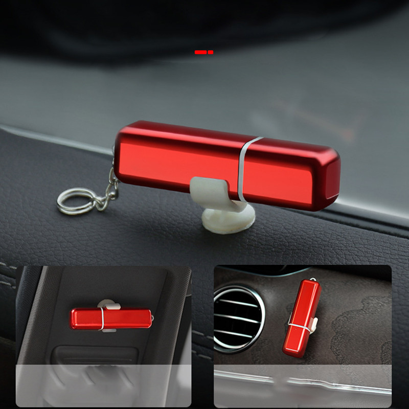 Ciocan de geam spart pentru mașină 2 în 1 Instrument de salvare pentru siguranță de urgență Dispozitiv de tăiat centuri de siguranță Spargător de sticlă auto de salvare cu breloc