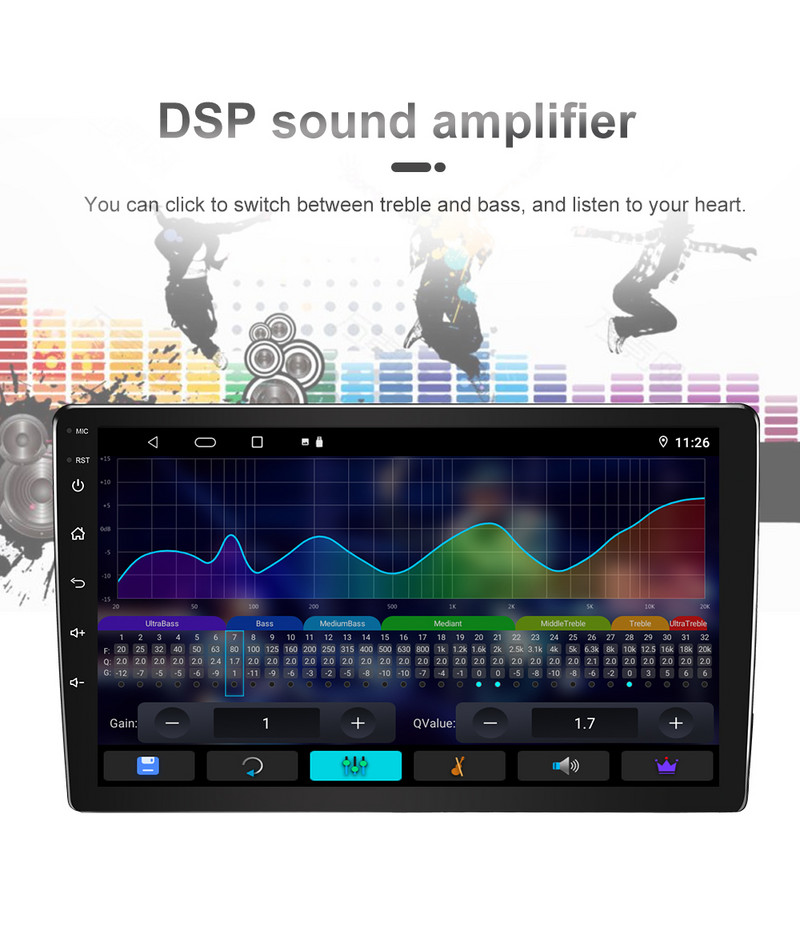 JIULUNET 8 nuclee autoradio Android 12 pentru Mitsubishi Outlander 3 III GF0W GF0W GG0W 2018 - 2021 Player Multimedia de navigare