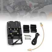 Motorkerékpár mobiltelefon-navigációs tartókészlet tartozékok USB-töltővel BMW F900r R1200GS LC Adventure S1000XR R1200RS-hez