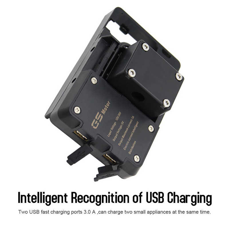 Motorkerékpár mobiltelefon-navigációs tartókészlet tartozékok USB-töltővel BMW F900r R1200GS LC Adventure S1000XR R1200RS-hez